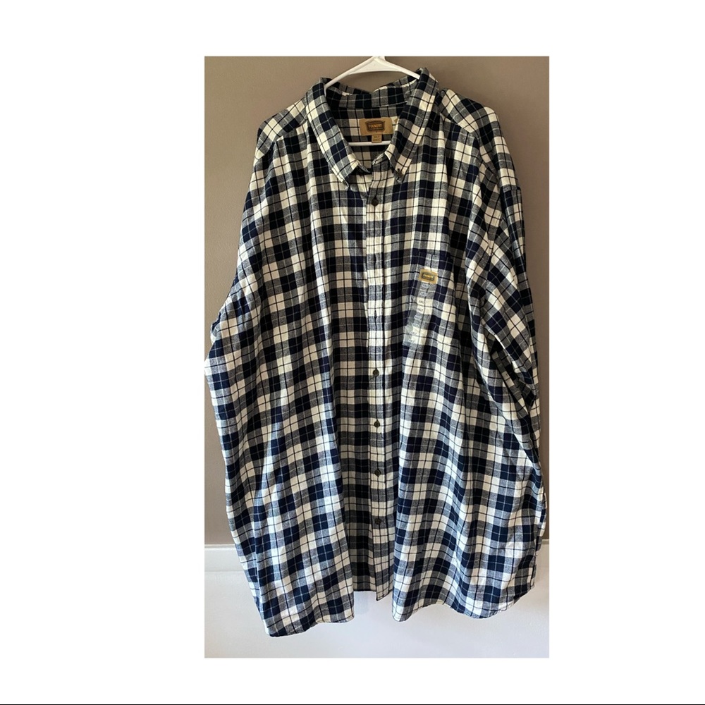 Big & Tall Men’s Foundry Flannel 5XLT NWT